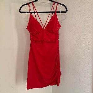 Windsor Red body-con dress